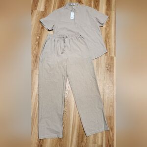 Men's Tan Joggers